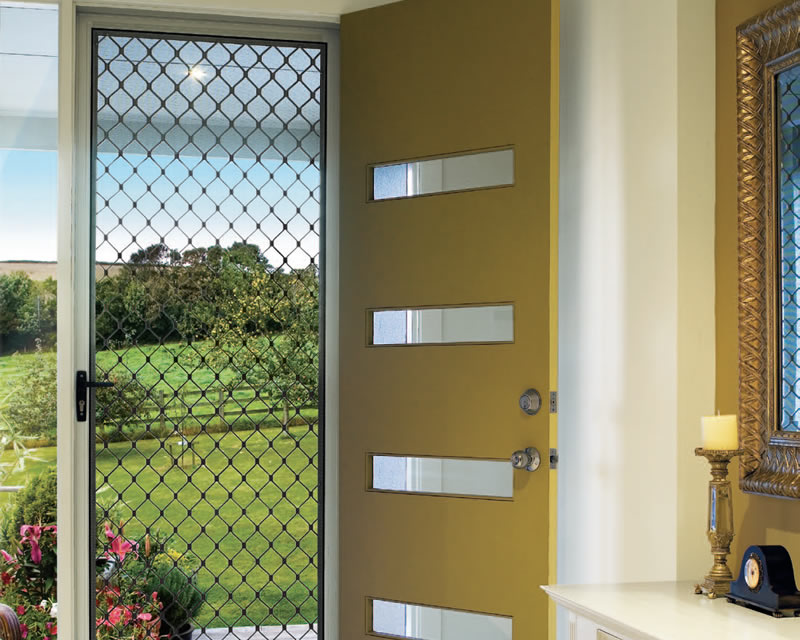 Grilled Security Doors and Windows Lansdell Glass