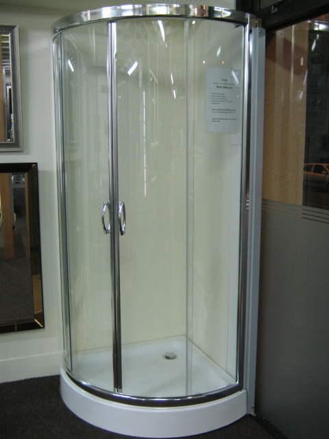 Curved 6mm Toughened Shower Screen