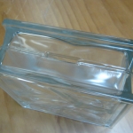 Glass Brick Money Box #3